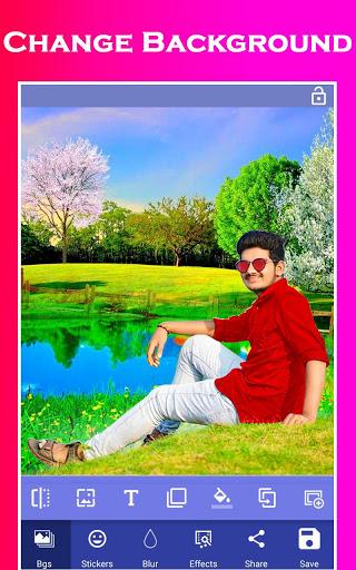 Nature photo editor: frames - Image screenshot of android app