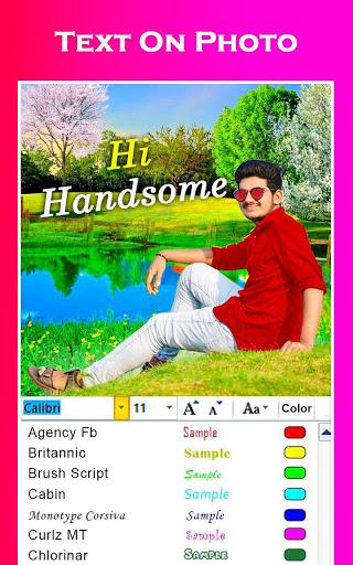 Nature photo editor: frames - Image screenshot of android app