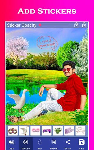 Nature photo editor: frames - Image screenshot of android app