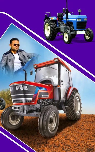 Tractor photo editor: frames - عکس برنامه موبایلی اندروید