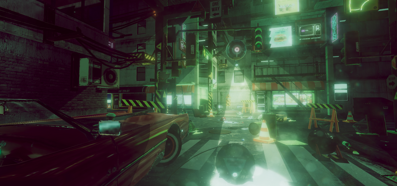VR Cyberpunk City - عکس بازی موبایلی اندروید
