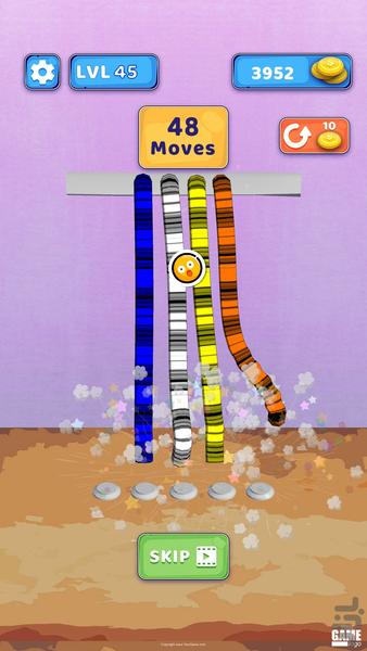 طنابپیچ - Gameplay image of android game