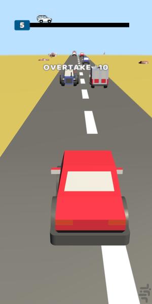 OverTake - Gameplay image of android game
