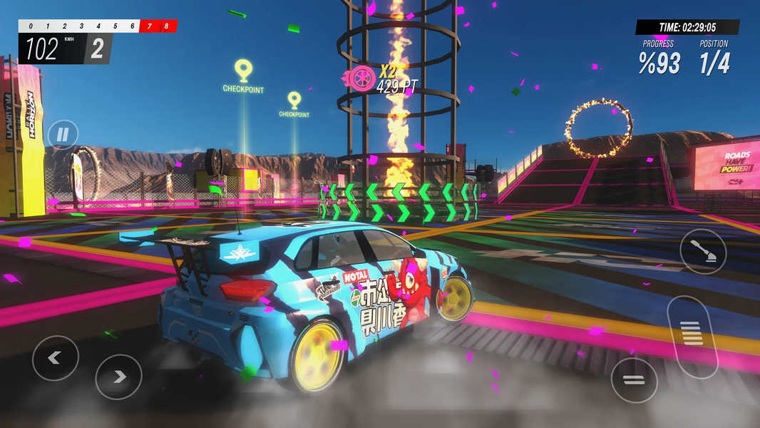 Rally Horizon - عکس بازی موبایلی اندروید