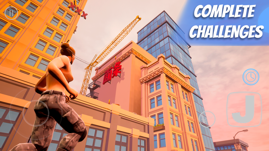 Ragdoll ۳D - Parkour Adventure - عکس برنامه موبایلی اندروید