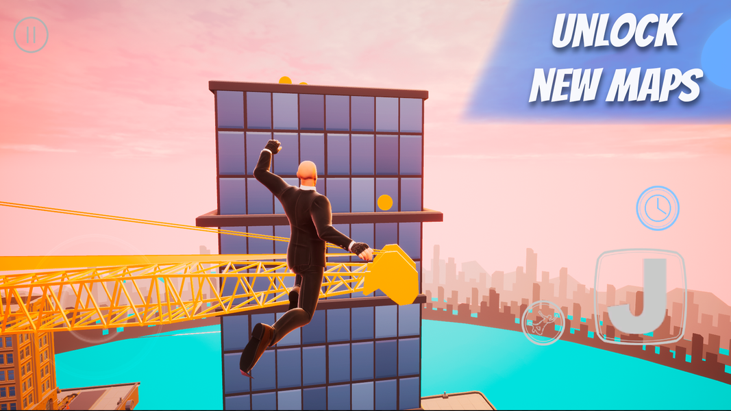 Ragdoll ۳D - Parkour Adventure - عکس برنامه موبایلی اندروید
