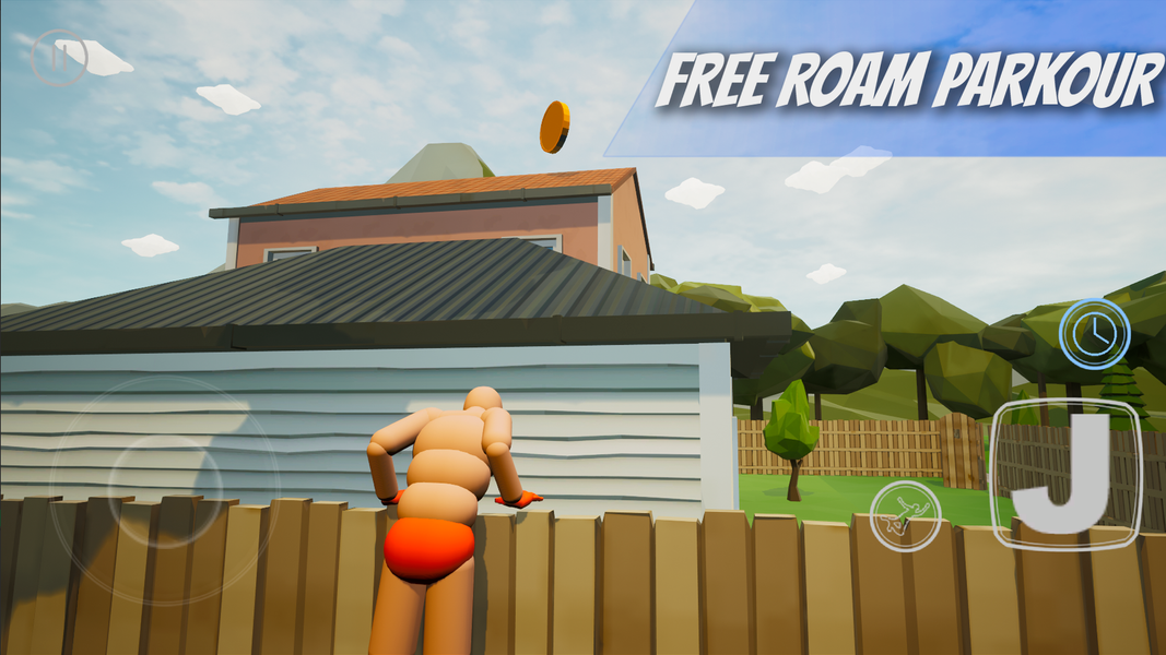 Ragdoll ۳D - Parkour Adventure - عکس برنامه موبایلی اندروید