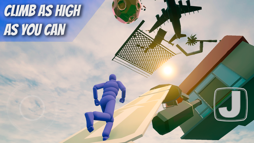 Ragdoll 3D - Parkour Adventure - Image screenshot of android app