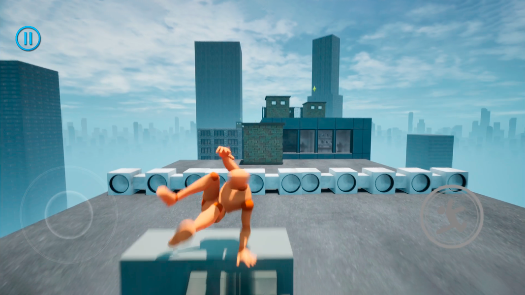 Rooftops Parkour Freerun - Gameplay image of android game