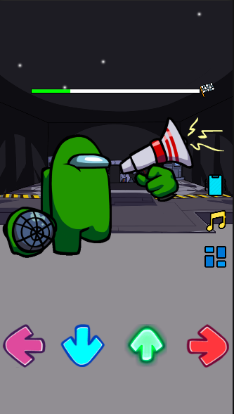 Friday Funny Mod Green Imposto - Gameplay image of android game