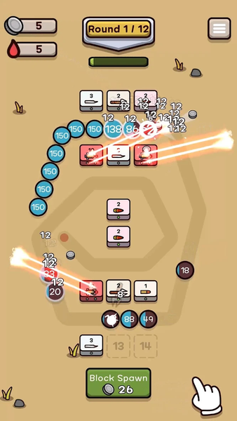 Block Kingdom Defense - Gameplay image of android game