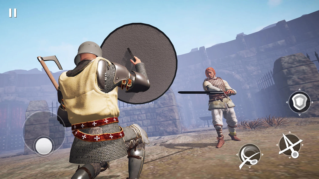 Half Blood Gore Combat PvP - Gameplay image of android game
