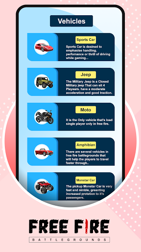 Guide For Free Fire - عکس برنامه موبایلی اندروید