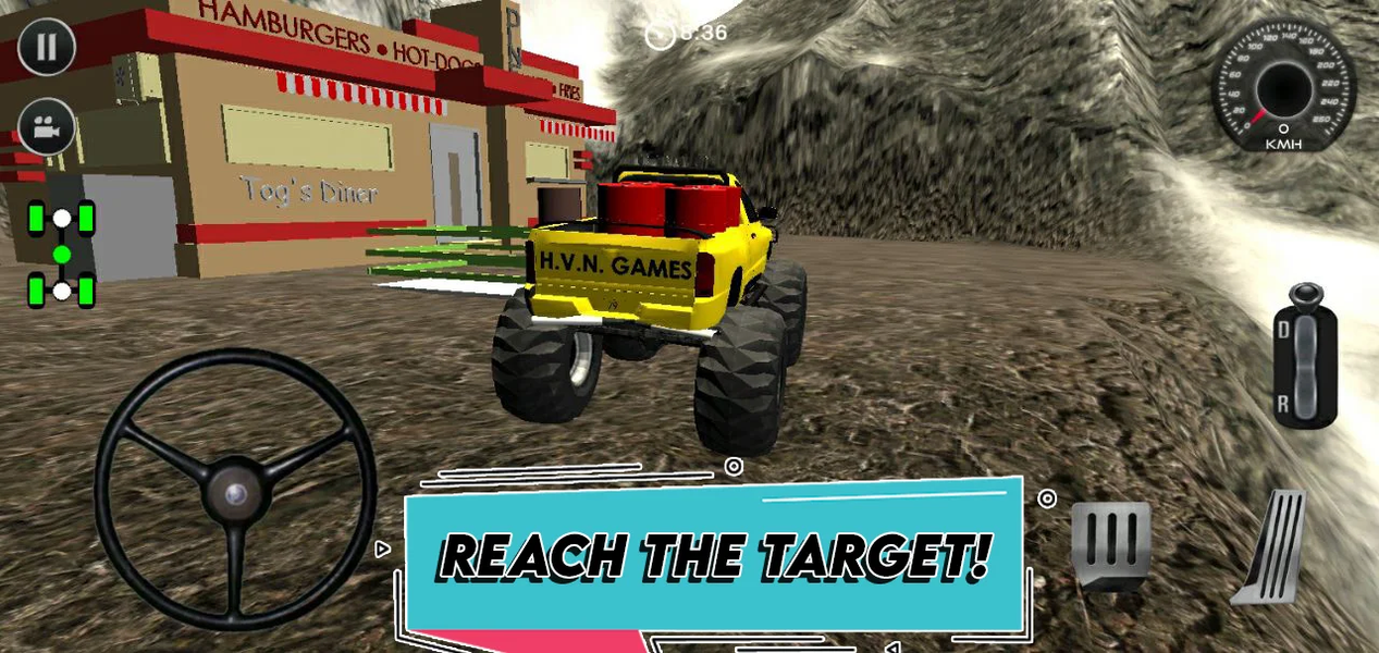 Offroad Simulator : Extreme - Gameplay image of android game