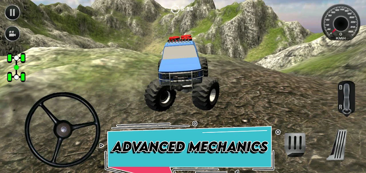 Offroad Simulator : Extreme - Gameplay image of android game