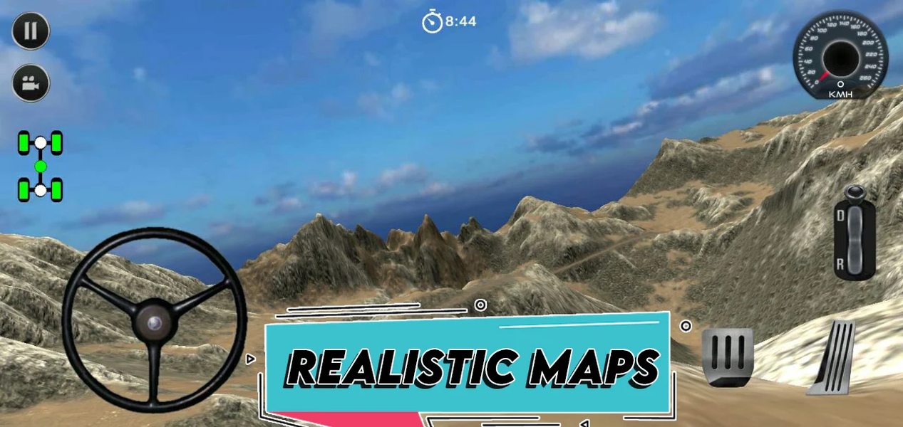 Offroad Simulator : Extreme - Gameplay image of android game