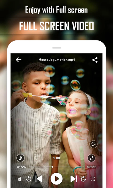 HD Video Player - عکس برنامه موبایلی اندروید
