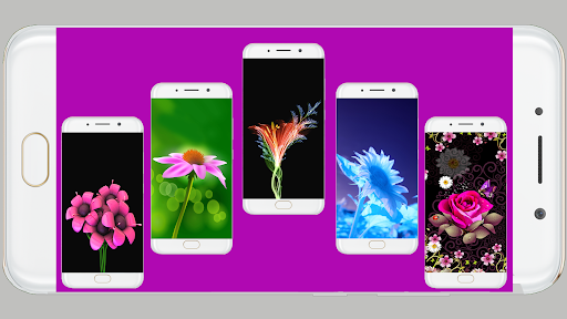 3D Flower Wallpaper - Image screenshot of android app