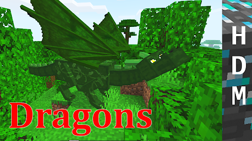Dragon mod for Minecraft PE - عکس برنامه موبایلی اندروید