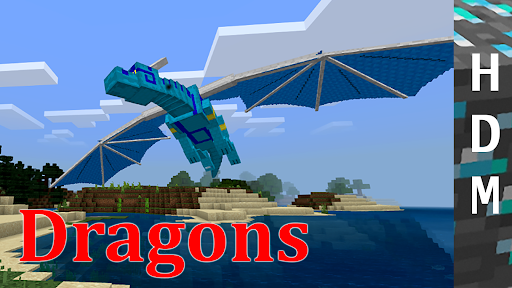 Dragon mod for Minecraft PE - عکس برنامه موبایلی اندروید