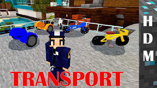 Simple Transport mod for mcpe - عکس برنامه موبایلی اندروید