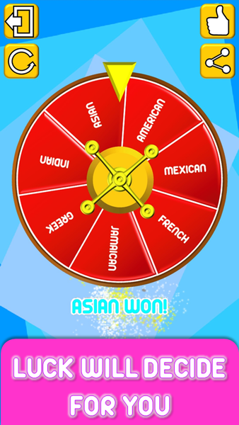 Decision wheel-Roulette decide - عکس برنامه موبایلی اندروید