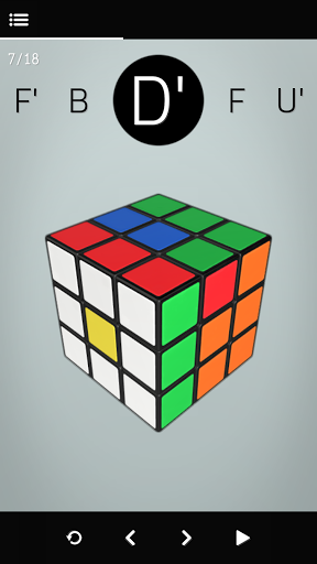 Virtual Rubik's Cube - عکس بازی موبایلی اندروید