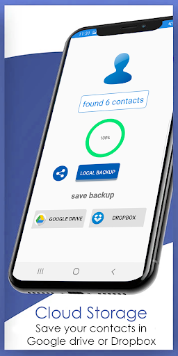 Recover Contacts + Backup - عکس برنامه موبایلی اندروید