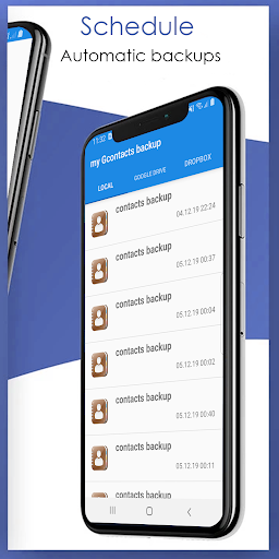Recover Contacts + Backup - عکس برنامه موبایلی اندروید