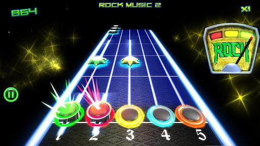 Rock vs Guitar Legends 2017 HD - Gameplay image of android game