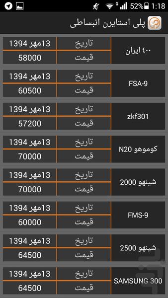 پارسان پلیمر - عکس برنامه موبایلی اندروید