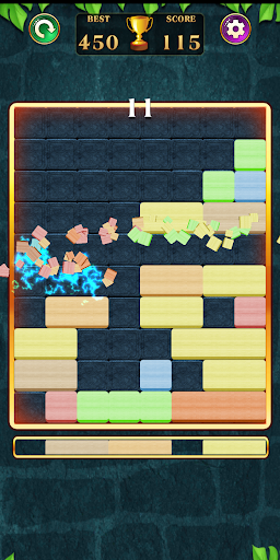 Block Slide - Wood Jewel - Gameplay image of android game