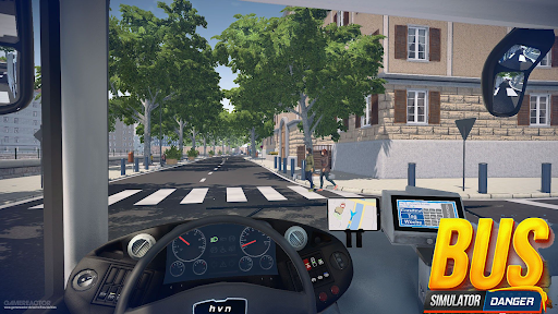 Euro Bus Simulator-Death Roads - Gameplay image of android game