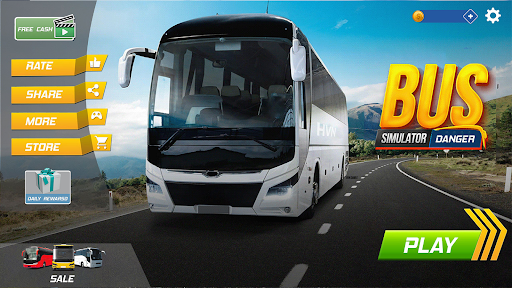 Euro Bus Simulator-Death Roads - عکس بازی موبایلی اندروید