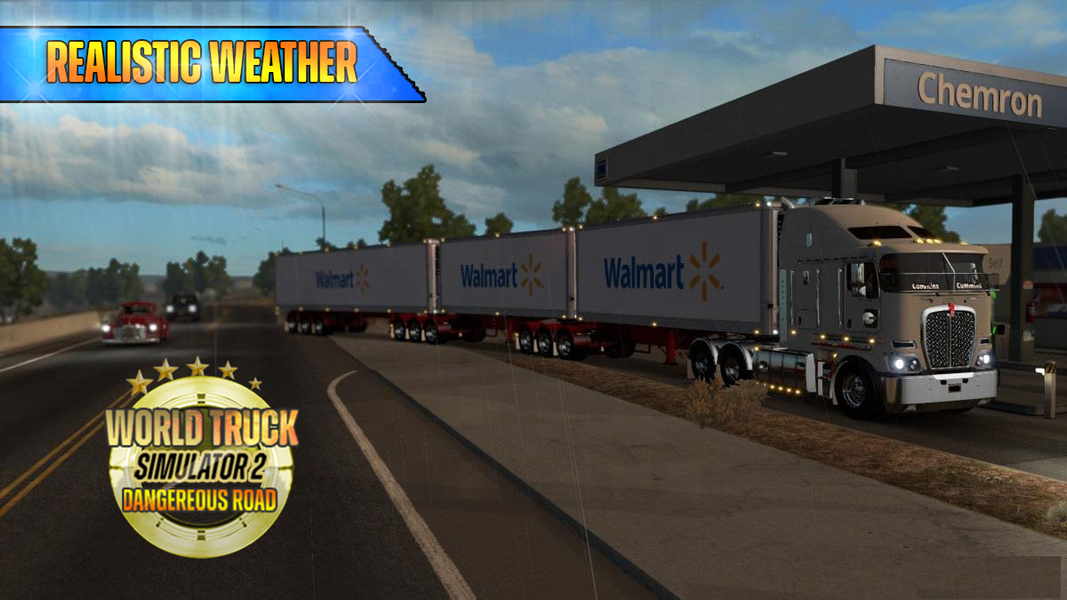 World Truck Simulator 2 : Dang - Gameplay image of android game
