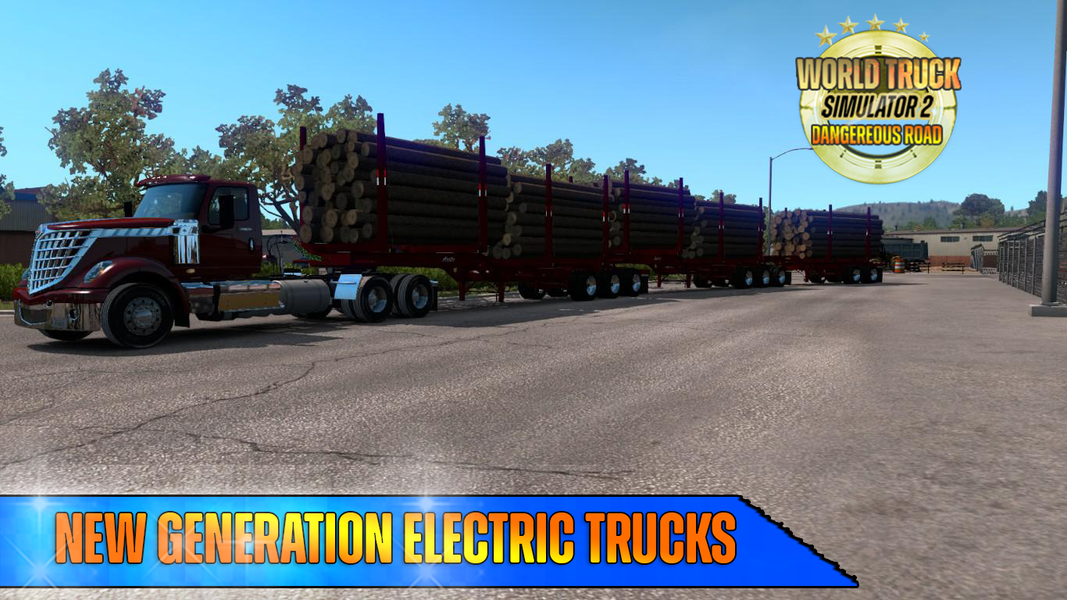 World Truck Simulator 2 : Dang - Gameplay image of android game