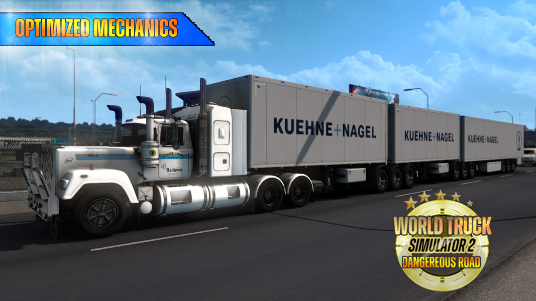 World Truck Simulator 2 : Dang - Gameplay image of android game