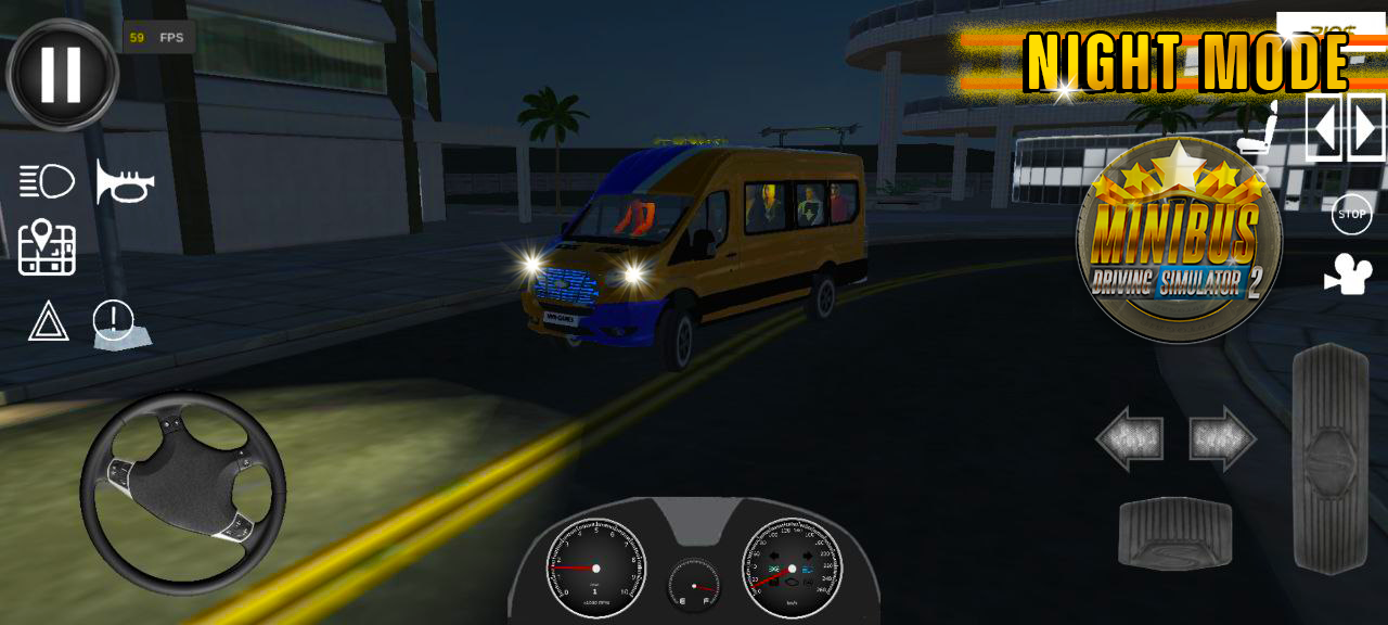 Minibus Simulator-City Driving - Gameplay image of android game