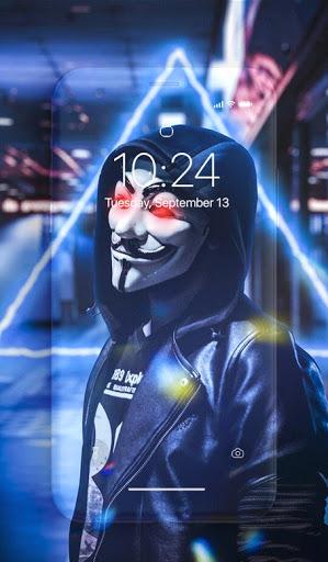 Anonymous Wallpaper - Image screenshot of android app