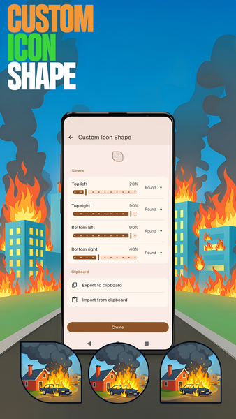 City On Fire Home App - Image screenshot of android app