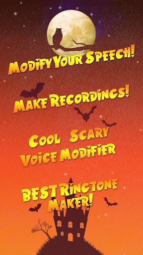 Halloween Voice Changer 💀 Scary Voice Changer App - Image screenshot of android app