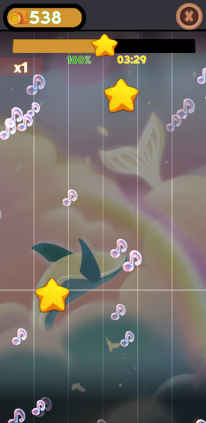 Rhapsody of Tunes: Key Flow - عکس بازی موبایلی اندروید