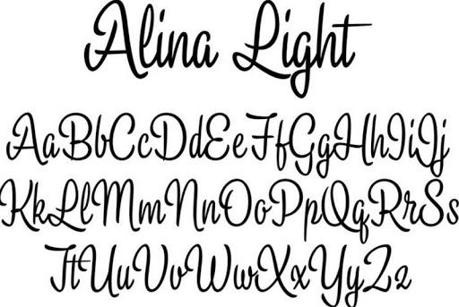 Hand Lettering Fonts - عکس برنامه موبایلی اندروید
