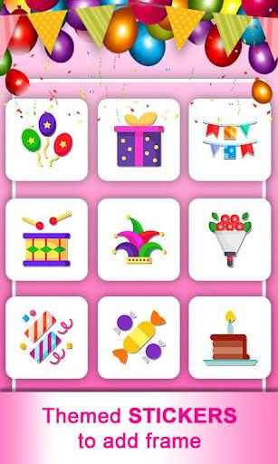 Happy Birthday Photo Frames - عکس برنامه موبایلی اندروید