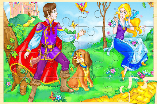 Fairytales Puzzle - Kids Story - عکس برنامه موبایلی اندروید