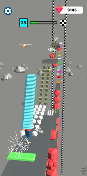 Stepper Run - Gameplay image of android game