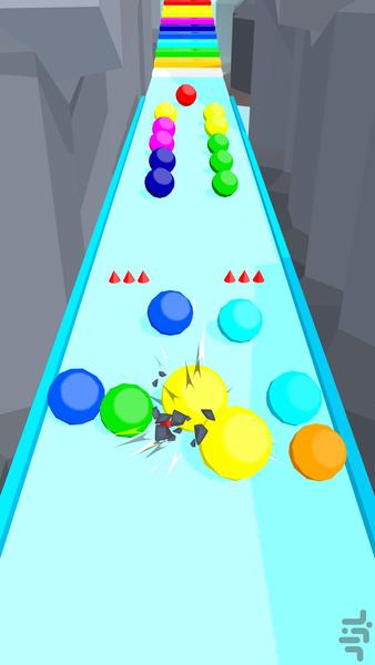 توپ‌گیر ۲۰۴۸ - Gameplay image of android game