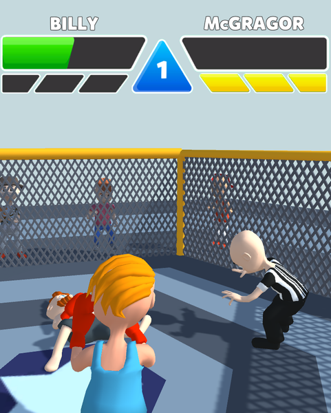 Cage Fighting 3D - عکس بازی موبایلی اندروید