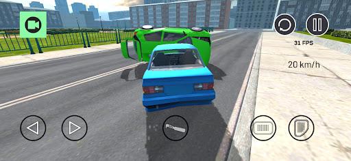 Car Damage Simulator 3D - Gameplay image of android game