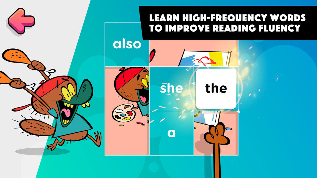 Readiculous - Learn to Read - Gameplay image of android game